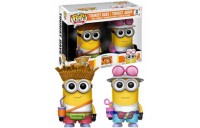 Despicable Me 3 Tourist Dave &amp; Tourist Jerry EXC Funko Pop! Vinyl 2-Pack Figure (VIP ONLY) - Clearance Sale