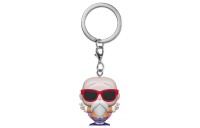 Dragonball Z Master Roshi (Peace Sign) Funko Pop Keychain - Clearance Sale