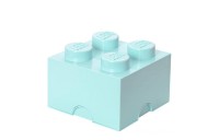 LEGO Storage Brick 4 - Aqua - Clearance Sale
