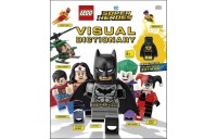 DK Books LEGO DC Super Heroes Visual Dictionary Hardback - Clearance Sale