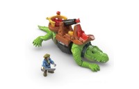 Imaginext Pirates Walking Croc and Pirate Hook Kid's Toy on Sale