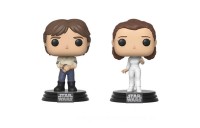 Star Wars Empire Strikes Back Han and Leia Funko Pop! Vinyl 2-Pack - Clearance Sale