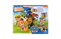 PAW Patrol  3 Pack Wooden Puzzles in Wood Storage Tray on Sale