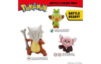 Pokemon Battle 3 Pack - Grookey, Stufful and Marowak - Clearance Sale