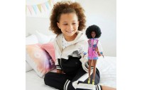 Barbie Fashionista Pink Letterman Jacket Doll - Clearance Sale