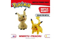 Pokémon Mimikyu &amp; Pikachu Battle Figures - Clearance Sale