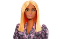 Barbie Fashionista Pink Polka Dot Dress with Yellow Bum Bag - Clearance Sale