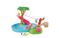 Barbie and Chelsea Splashtastic Pool Surprise Playset - Clearance Sale