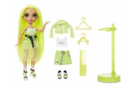 Rainbow High Karma Nichols – Neon Green Fashion Doll with 2 Complete Mix &amp; Match Outfits and Accessories - Clearance Sale