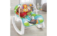 Fisher-Price Infant-to-Toddler Rocker Green Rainforest - Clearance Sale