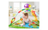 Fisher-Price Rainforest Music &amp; Lights Deluxe Gym Baby Toy - Clearance Sale