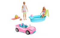 Barbie Beach Fun Playset with Dolls Pool and Car - Clearance Sale