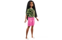 Barbie Fashionista Doll 144 Neon Leopard Shirt - Clearance Sale