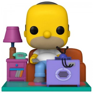 Simpsons Homer Watching TV Funko Pop! Deluxe - Clearance Sale