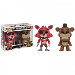 Five Nights at Freddys Freddy &amp; Foxy EXC 2-Pack Funko Pop! Vinyl - Clearance Sale