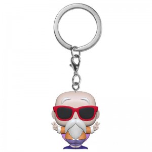 Dragonball Z Master Roshi (Peace Sign) Funko Pop Keychain - Clearance Sale