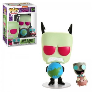 Invader Zim with GIR EXC Funko Pop! Vinyl - Clearance Sale