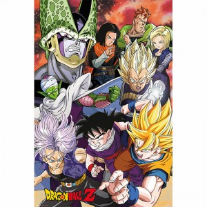 Dragon Ball Z Cell Saga - 24 x 36 Inches Maxi Poster - Clearance Sale