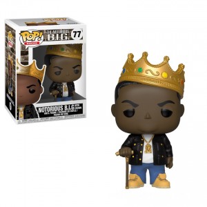 Pop! Rocks Notorious B.I.G with Crown Funko Pop! Vinyl - Clearance Sale