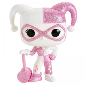 Batman Harley Quinn Pink Diamond Glitter EXC Funko Pop! Vinyl - Clearance Sale