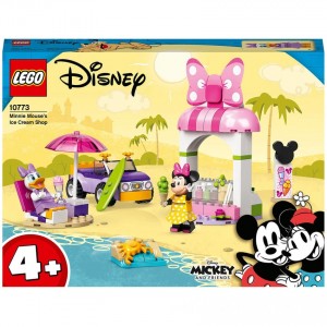 LEGO 4+ Minnie Mouse's Ice Cream Shop Toy (10773) - Clearance Sale