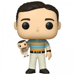 40 Year Old Virgin Andy holding Oscar with Chase Funko Pop! Vinyl - Clearance Sale