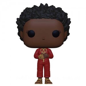 Us Red with Oversized Scissors Funko Pop! Vinyl - Clearance Sale