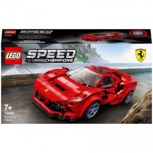 LEGO Speed Champions: Ferrari F8 Tributo Car Set (76895) - Clearance Sale