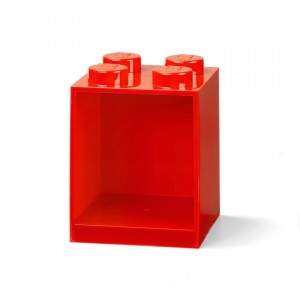 LEGO Storage Brick Shelf 4 - Red - Clearance Sale