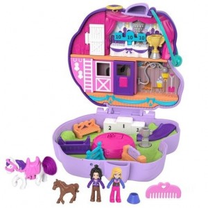 Polly Pocket Playset ‘Jumpin’ Style Pony’ Compact - on Sale