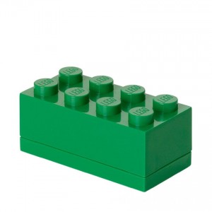 LEGO Mini Box 8 - Dark Green - Clearance Sale