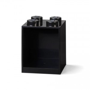 LEGO Storage Brick Shelf 4 - Black - Clearance Sale