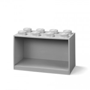 LEGO Storage Brick Shelf 8 - Grey - Clearance Sale
