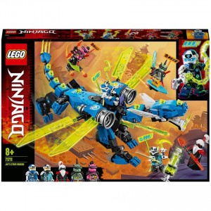 LEGO NINJAGO: Jay's Cyber Dragon Mech Toy Action Figure (71711) - Clearance Sale