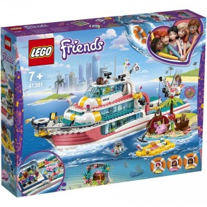LEGO Friends: Rescue Mission Boat Toy Sea Life Set (41381) - Clearance Sale