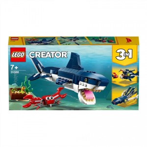 LEGO Creator: 3in1 Deep Sea Creatures Building Set (31088) - Clearance Sale
