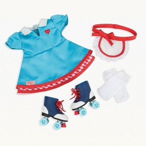 Our Generation Retro Outift Soda Pop Sweetheart Set - Clearance Sale