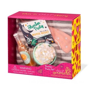Our Generation Fashion Accessory Set - Sleepover Set Assortment - Clearance Sale