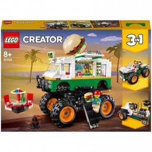 LEGO Creator: 3in1 Monster Burger Truck Building Set (31104) - Clearance Sale