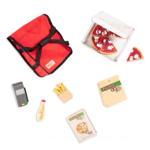 Our Generation Orders Up Pizza Delivery Set - Clearance Sale