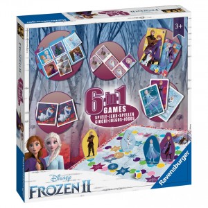Ravensburger Disney Frozen 2 6-in-1 Games - Clearance Sale