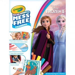 Disney Frozen 2 Crayola Color Wonder Mess Free Book - Clearance Sale