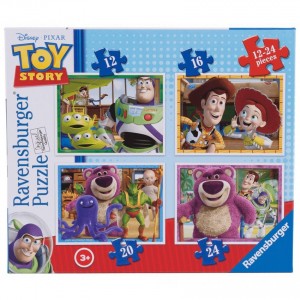 Ravensburger 4 in a Box Puzzles - Toy Story - Clearance Sale