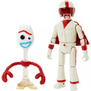Disney Pixar Toy Story 4 17 cm Figure - Forky and Duke Caboom - Clearance Sale