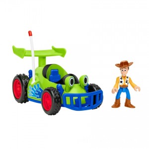 Fisher-Price Imaginext Disney Pixar Toy Story - Woody and Racing Car - Clearance Sale