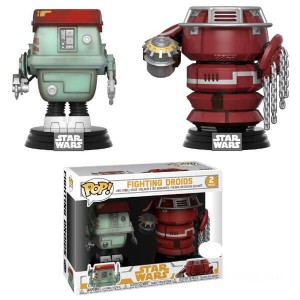 Star Wars: Solo - Fighting Droids EXC Funko Pop! Vinyl 2-pack - Clearance Sale