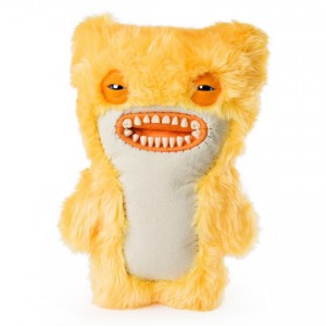 Fuggler 30cm Funny Ugly Monster - Yellow Furry Awkward Bear
