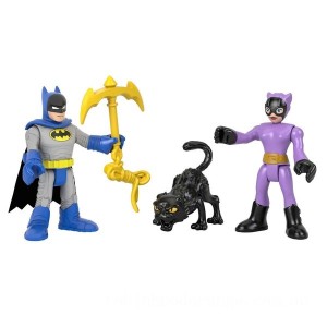 Imaginext DC Super Friends Batman & Catwoman on Sale