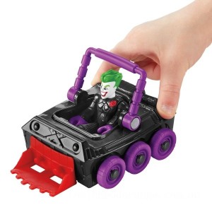 Imaginext DC Super Friends Slammers Laff Mobile and Mystery Figure on Sale