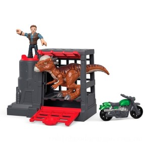 Imaginext Jurassic World Stygimoloch & Owen on Sale